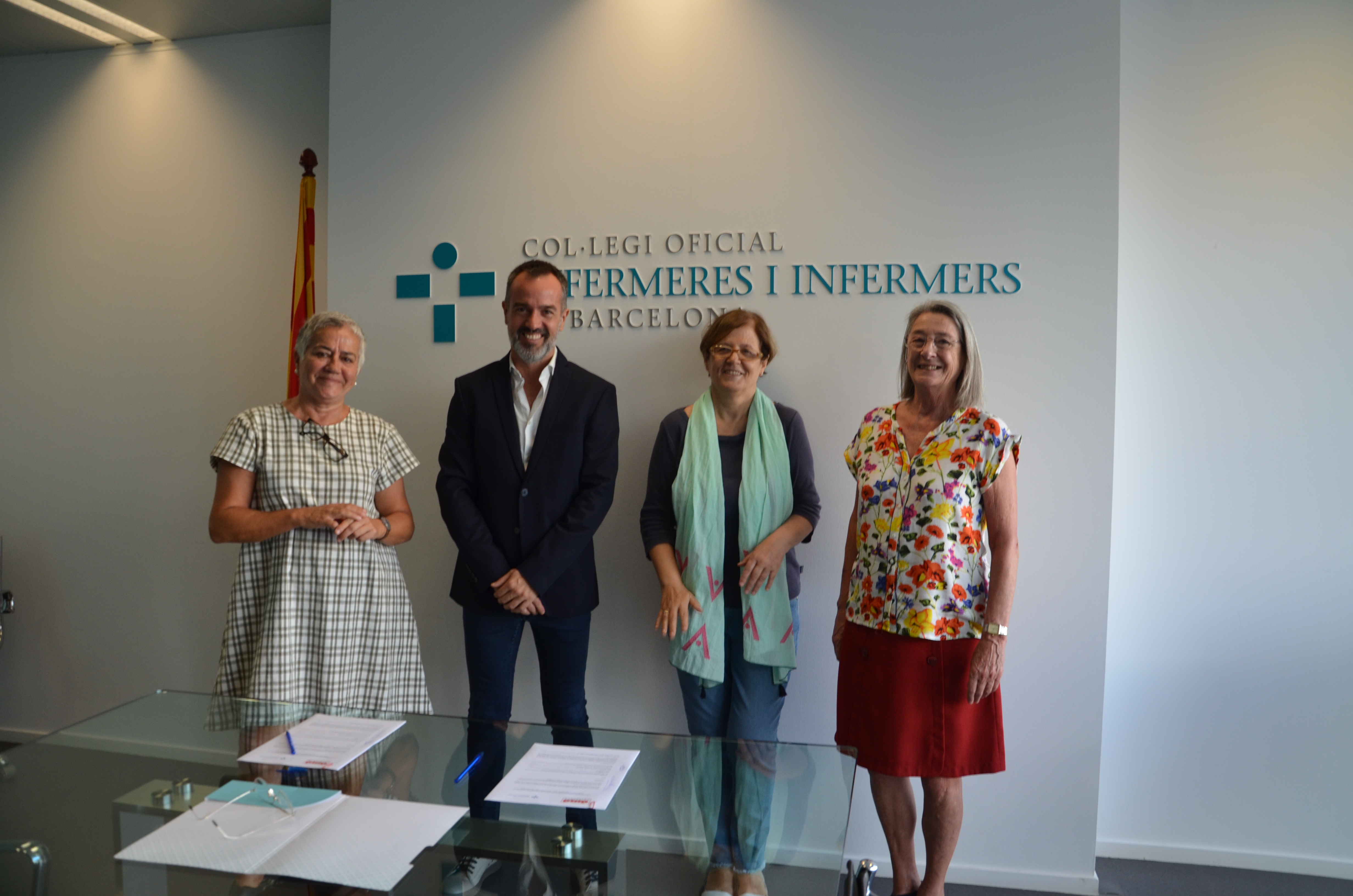 Collaboration agreement with the School of Nurses of Barcelona